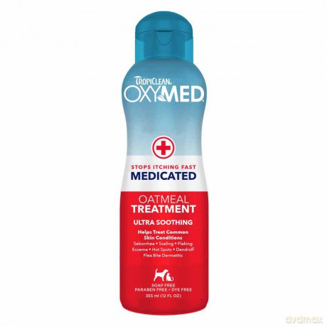 Tropiclean - oxy-med ultra soothing releif - 355ml - (719.1707)