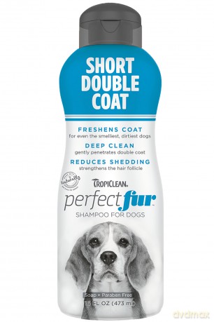 Tropiclean - Perfect fur short double coat shampoo - 473ml (719.1860)