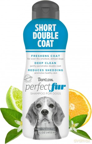 Tropiclean - Perfect fur short double coat shampoo - 473ml (719.1860)