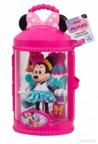 Myszka Minnie Zestaw do zabawy Modna laleczka Minnie Fashion, 15 cm [FIGURKA]