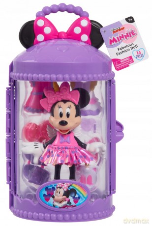 Myszka Minnie Zestaw do zabawy Modna laleczka Minnie Fashion, 15 cm [FIGURKA]
