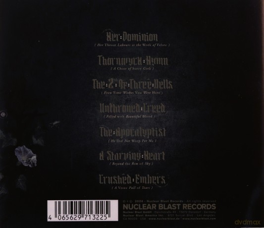 My Dying Bride: A Mortal Binding [CD]