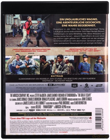 The Great Escape (Wielka ucieczka) [Blu-Ray 4K]