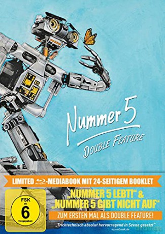 Short Circuit 1-2 (Krótkie spięcie 1-2) [2xBlu-Ray]