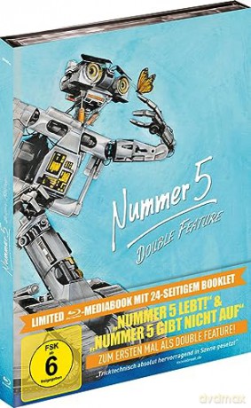 Short Circuit 1-2 (Krótkie spięcie 1-2) [2xBlu-Ray]