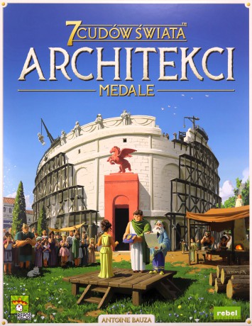 Architekci 7 Cudów Świata Medale [GRA PLANSZOWA]
