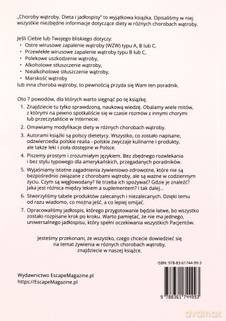 Choroby wątroby. Dieta i jadłospisy - Marcin Majewski, Michał Marciniak [KSIĄŻKA]