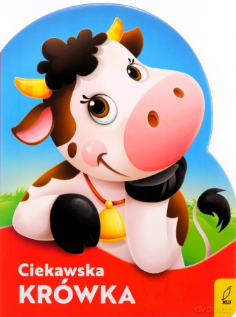 Ciekawska krówka. Wykrojnik - Urszula Kozłowska [KSIĄŻKA]