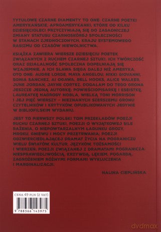 Czarne diamenty. Toni Morrison i 9 innych poetek afroamerykańskich - Halina Cieplińska [KSIĄŻKA]