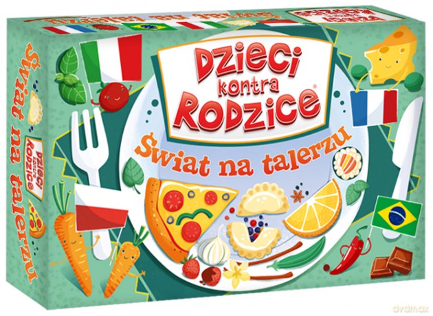 Dzieci kontra Rodzice Świat na talerzu [GRA]