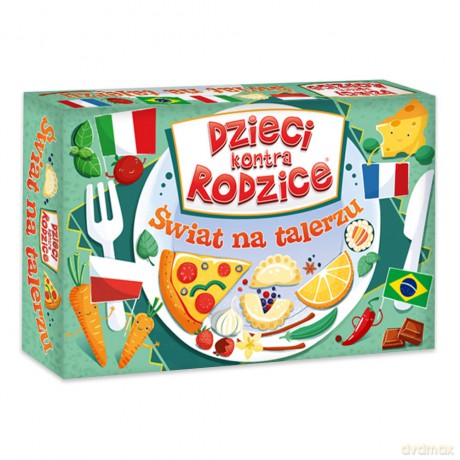 Dzieci kontra Rodzice Świat na talerzu [GRA]