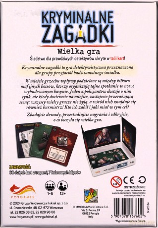 Escape room Kryminalne zagadki Wielka gra - Martino Chiacchiera, Silvano Sorrentino [GRA]