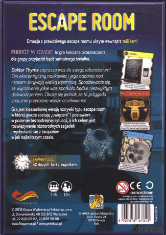 Escape Room Podróż w czasie - Martino Chiacchiera, Silvano Sorrentino [GRA]