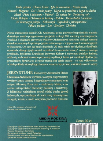 Baśnie I Opowieści H.Ch.Andersen Wyd.2012 (TW) - Hans Christian Andersen (Audiobook) [CD]
