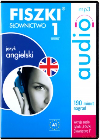 Fiszki Słownictwo 1 A1 Język Angielski (TW) (Audiobook) [CD]