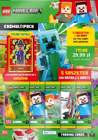 Lego Minecraf TCC ekomultipack [FIGURKA]