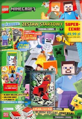 Lego Minecraft TCC zestaw startowy [FIGURKA]
