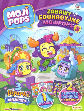 MojiPops Zabawy edukacyjne 2 [KSIĄŻKA]