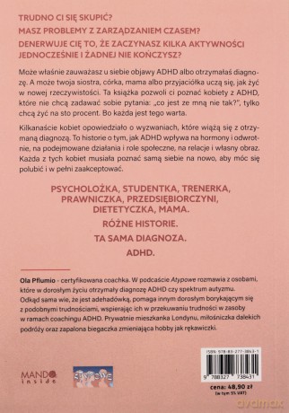 My kobiety z ADHD. Atypowe. Neuroróżnorodne. Wspaniałe - Aleksandra Pflumio [KSIĄŻKA]