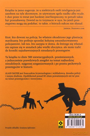 Najgłupsi przestępcy świata - Alain Bauer [KSIĄŻKA]