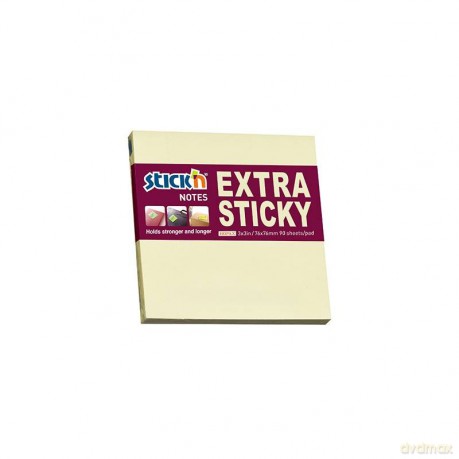 Notes samoprzylepny Extra sticky żółty pastel