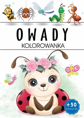 Owady. Kolorowanka [KSIĄŻKA]