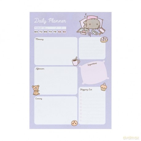 Planner A5 dzienny Pusheen BNE0029 [KALENDARZ]