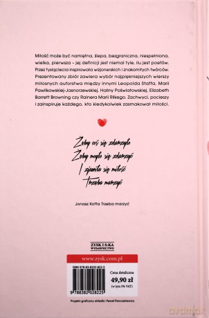 Poezja miłosna [KSIĄŻKA]