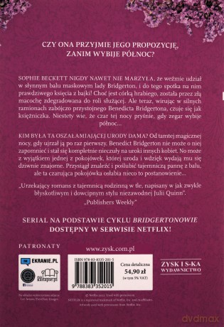 Propozycja dżentelmena. Bridgertonowie (Tom 3) - Julia Quinn [KSIĄŻKA]