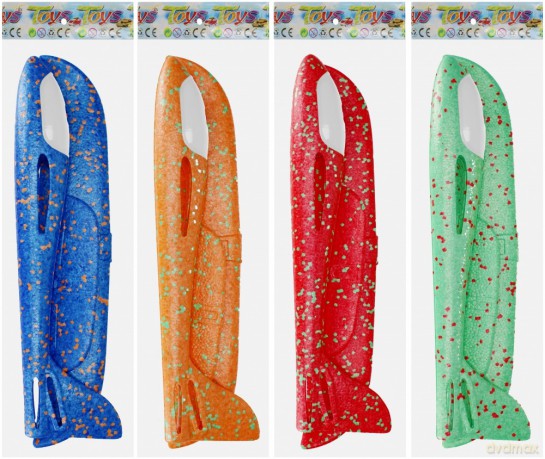 Samolot piankowy 48cm 1 szt.mix