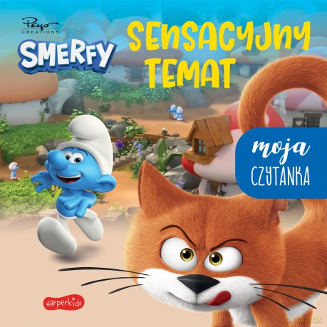 Sensacyjny temat. Smerfy. Moja czytanka [KSIĄŻKA]