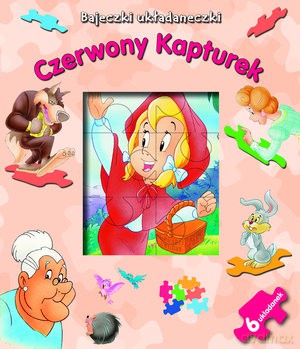 Czerwony Kapturek Bajeczki Układaneczki (TW) [KSIĄŻKA]