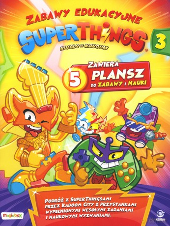 SuperThings Zabawy edukacyjne 3 [KSIĄŻKA]