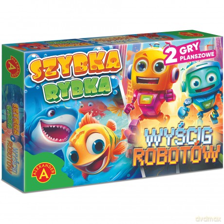 Szybka rybka Wyścig robotów [GRA PLANSZOWA]