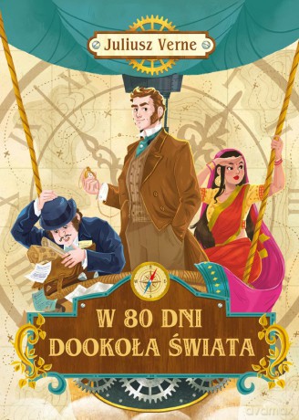 W 80 dni dookoła świata - Julisz Verne [KSIĄŻKA]