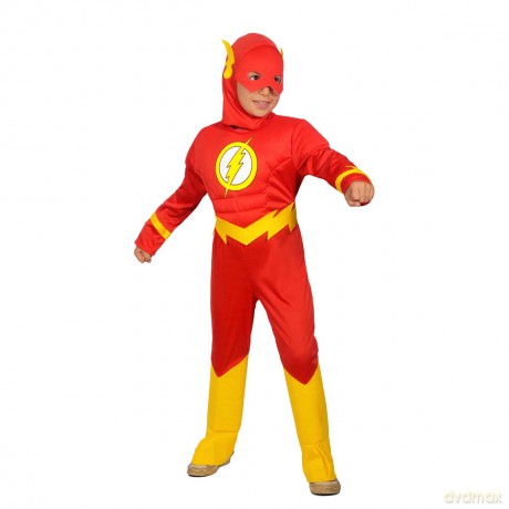 FLASH Strój karnawałowy 8-10 lat, kostium