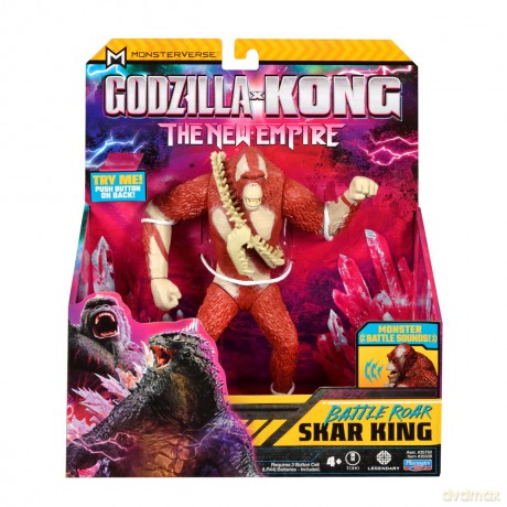 GODZILLA I KONG Battle Roar SkarKing, figurka, 17 cm [FIGURKA]