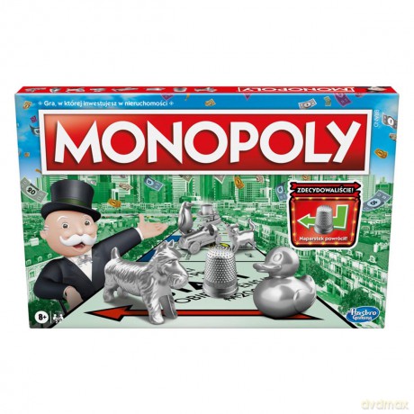HASBRO GAME Monopoly Classic, gra [GRA PLANSZOWA]