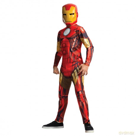 IRON MAN Strój Iron Man 7-8 lat, kostium