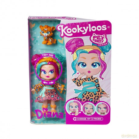 KOOKYLOOS Pets Party Diana, figurki [FIGURKA]