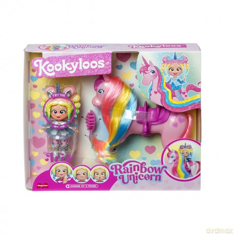 KOOKYLOOS Rainbow Unicorn, figurki [FIGURKA]