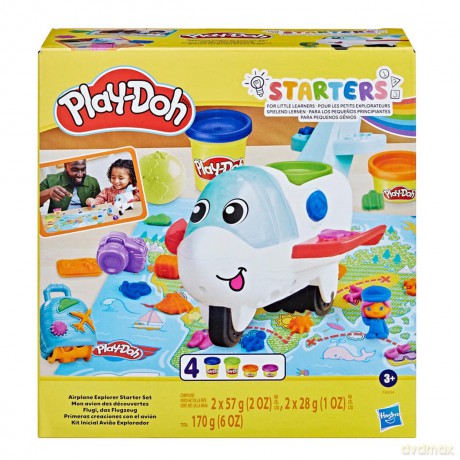 PLAY-DOH Starters Samolot Odkrywcy, zabawka kreatywna
