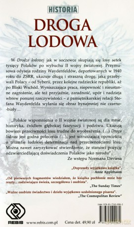 Droga Lodowa Od Zesłania Do Wolności Odyseja Polaków (TW) - Stefan Waydenfeld [KSIĄŻKA]