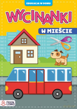 Wycinanki. W mieście - Monika Majewska [KSIĄŻKA]