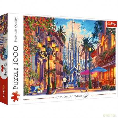 TREFL 1000 el. Barcelona Hiszpania [PUZZLE]