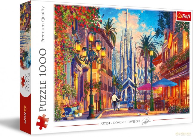 TREFL 1000 el. Barcelona Hiszpania [PUZZLE]