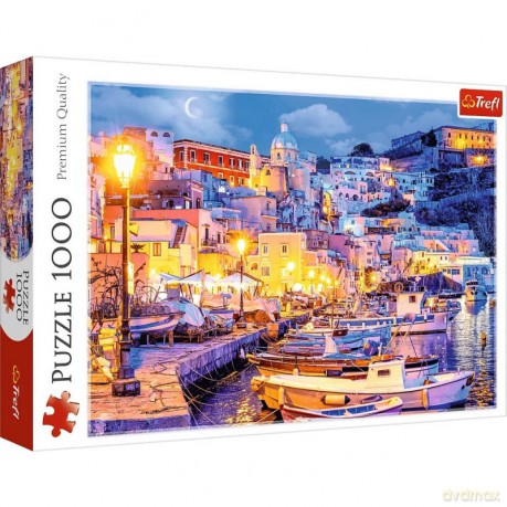 TREFL 1000 el. Wyspa Procida nocą Włochy [PUZZLE]