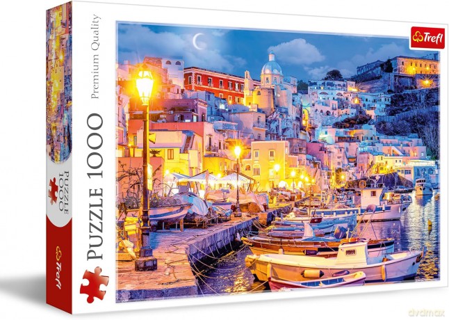 TREFL 1000 el. Wyspa Procida nocą Włochy [PUZZLE]