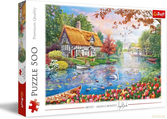 TREFL 500 el. Cicha przystań [PUZZLE]