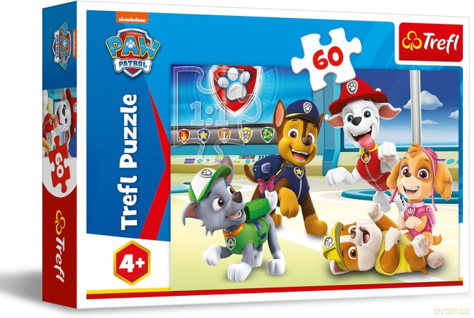 TREFL 60 el. W świecie Piesków Psi Patrol [PUZZLE]